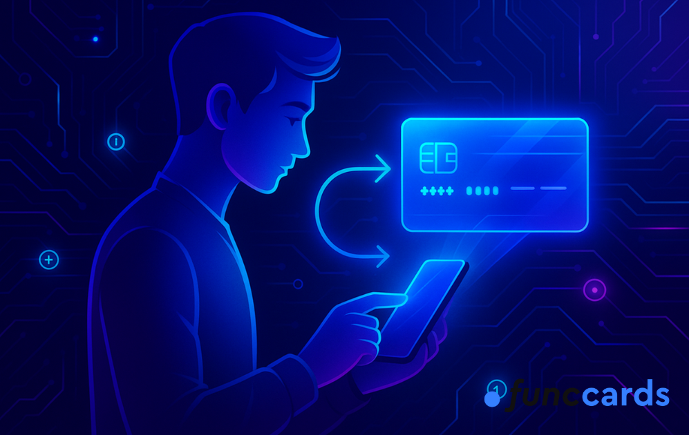 How to open virtual card without verification and a passport